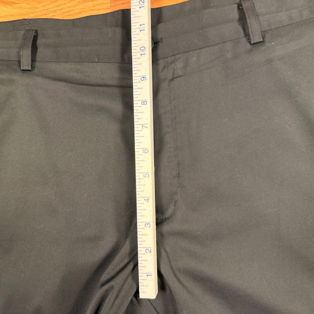 Nike Golf Dri-FIT Mens Black Flat Front Performance Pants 472532-010 40x30 - Picture 4 of 9